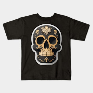 Royal Cinco de Mayo skull Kids T-Shirt